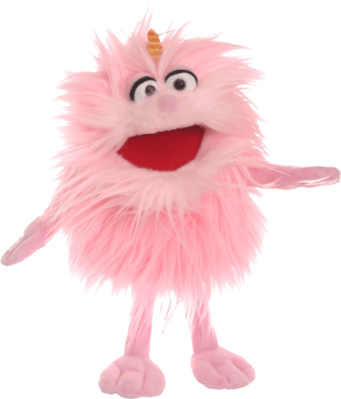 Living Puppets Klein Bonsche Monster to go Handpuppe 26 cm