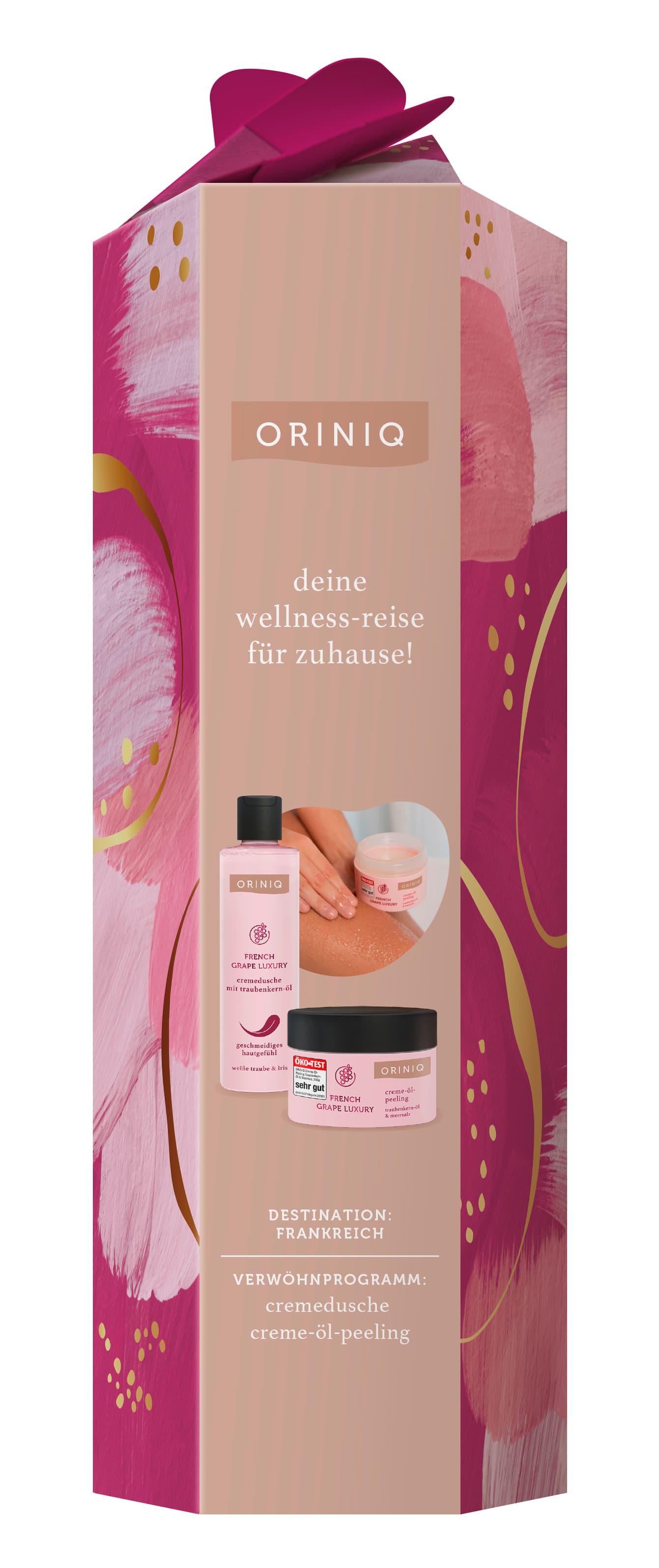 ORINIQ Duo Verwöhnprogramm French Grape Luxury Geschenkpackung