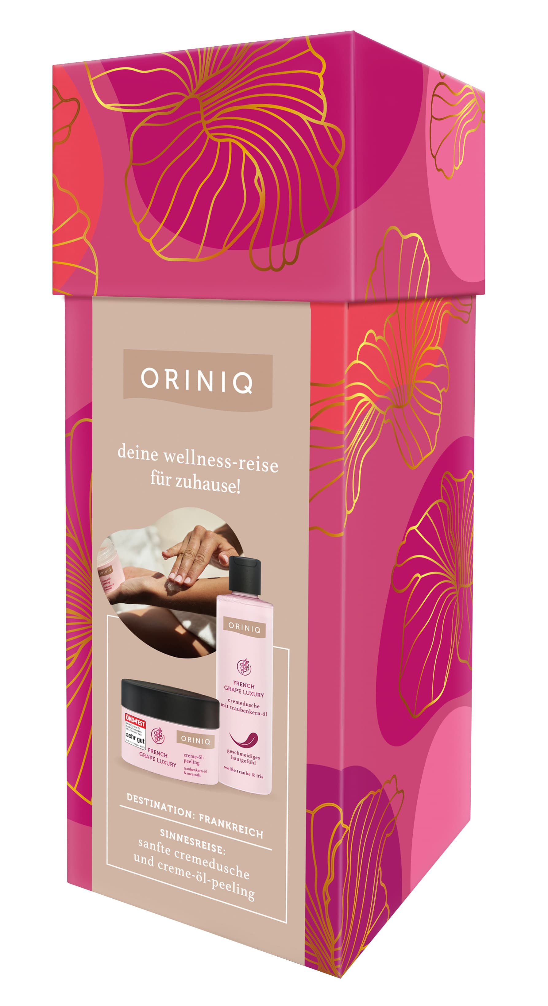 ORINIQ Duo Verwöhnprogramm French Grape Luxury Geschenkpackung
