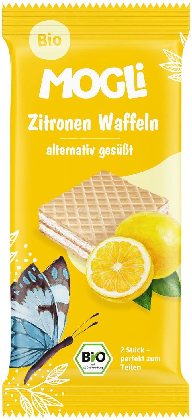 MOGLI Bio Zitronen Waffel