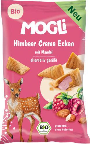 MOGLi Bio Himbeer Creme Ecken mit Mandel