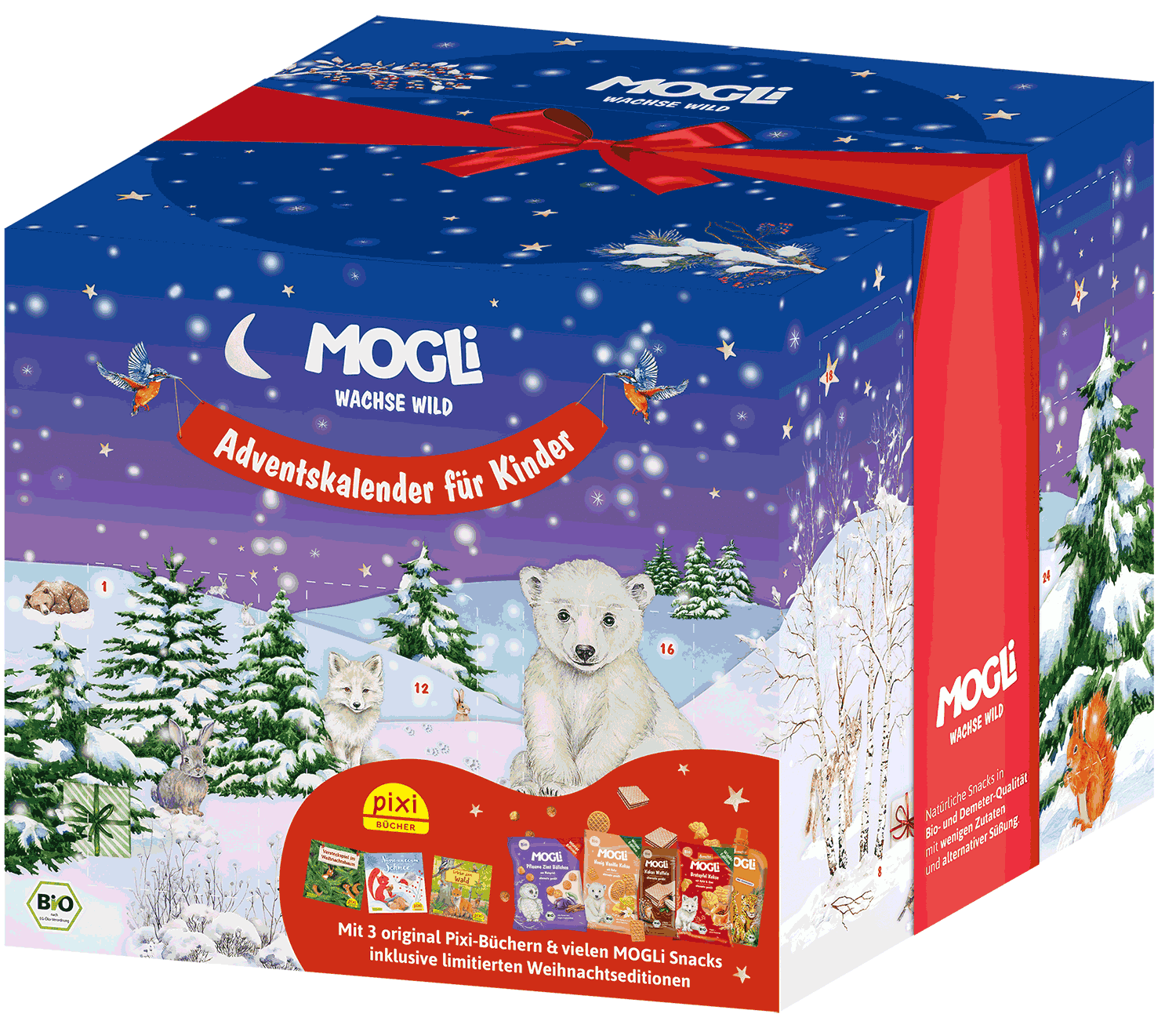 MOGLI Bio Aventskalendar Pixi