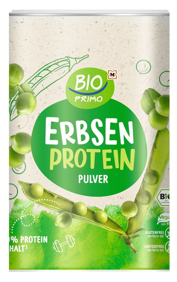 BIO PRIMO Bio Erbsen Proteinpulver