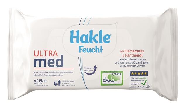 Hakle Feucht Toilettentücher ULTRA MED