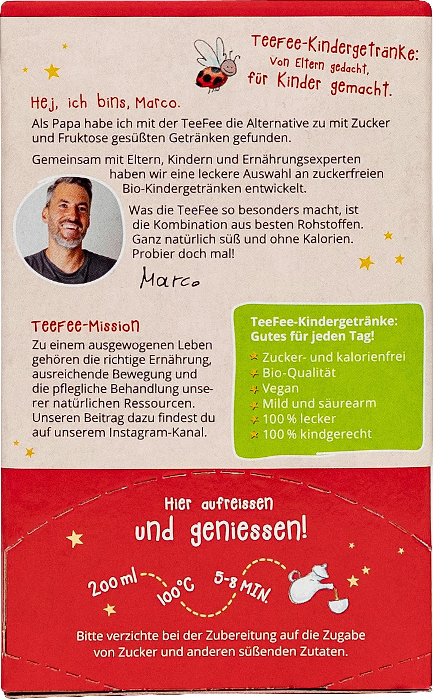 Produktbild TeeFee Früchtetee Bio Erdbeerzauber 2 von 7