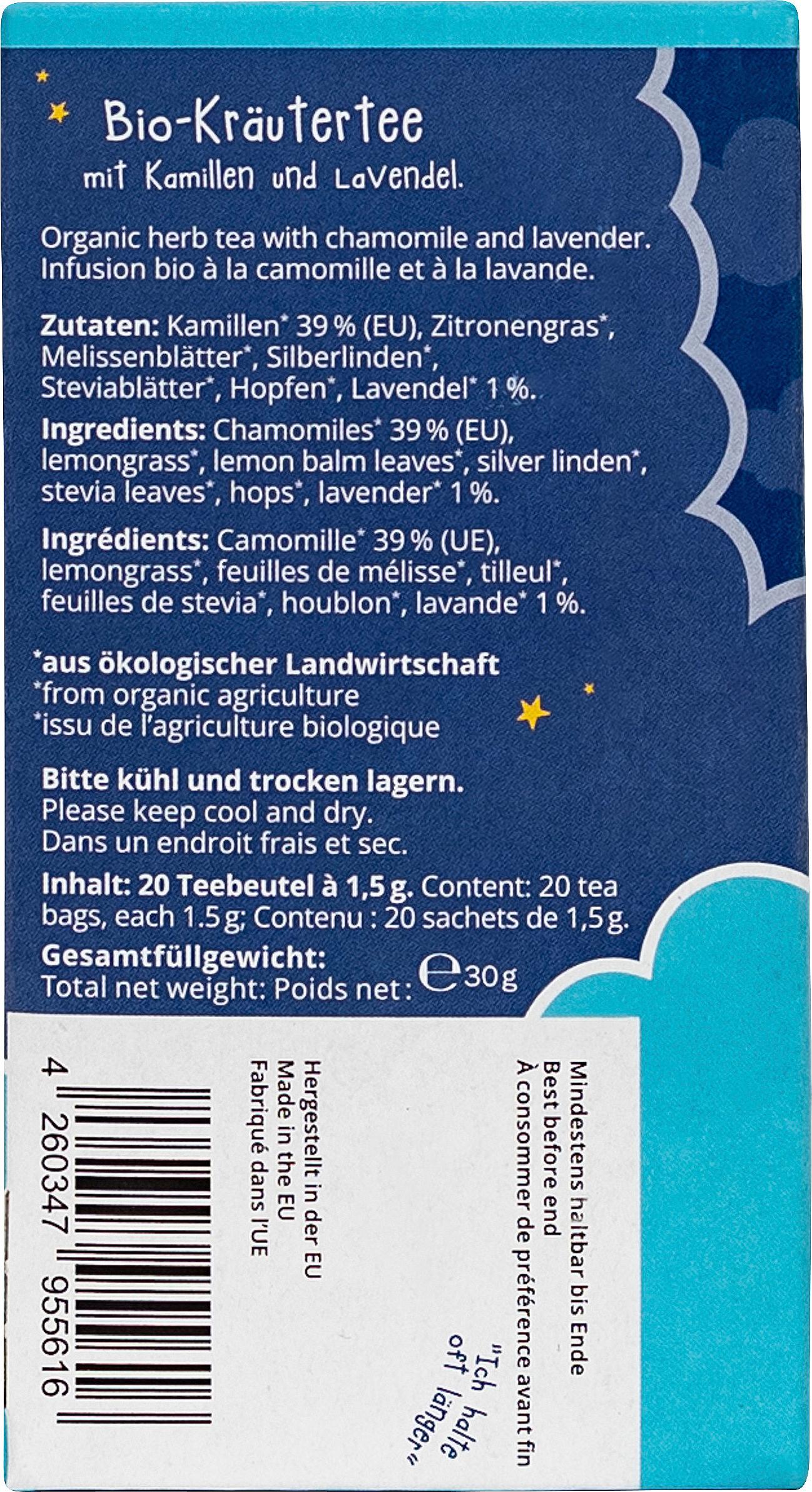 Produktbild TeeFee Kräutertee Bio Gute Nacht 6 von 7