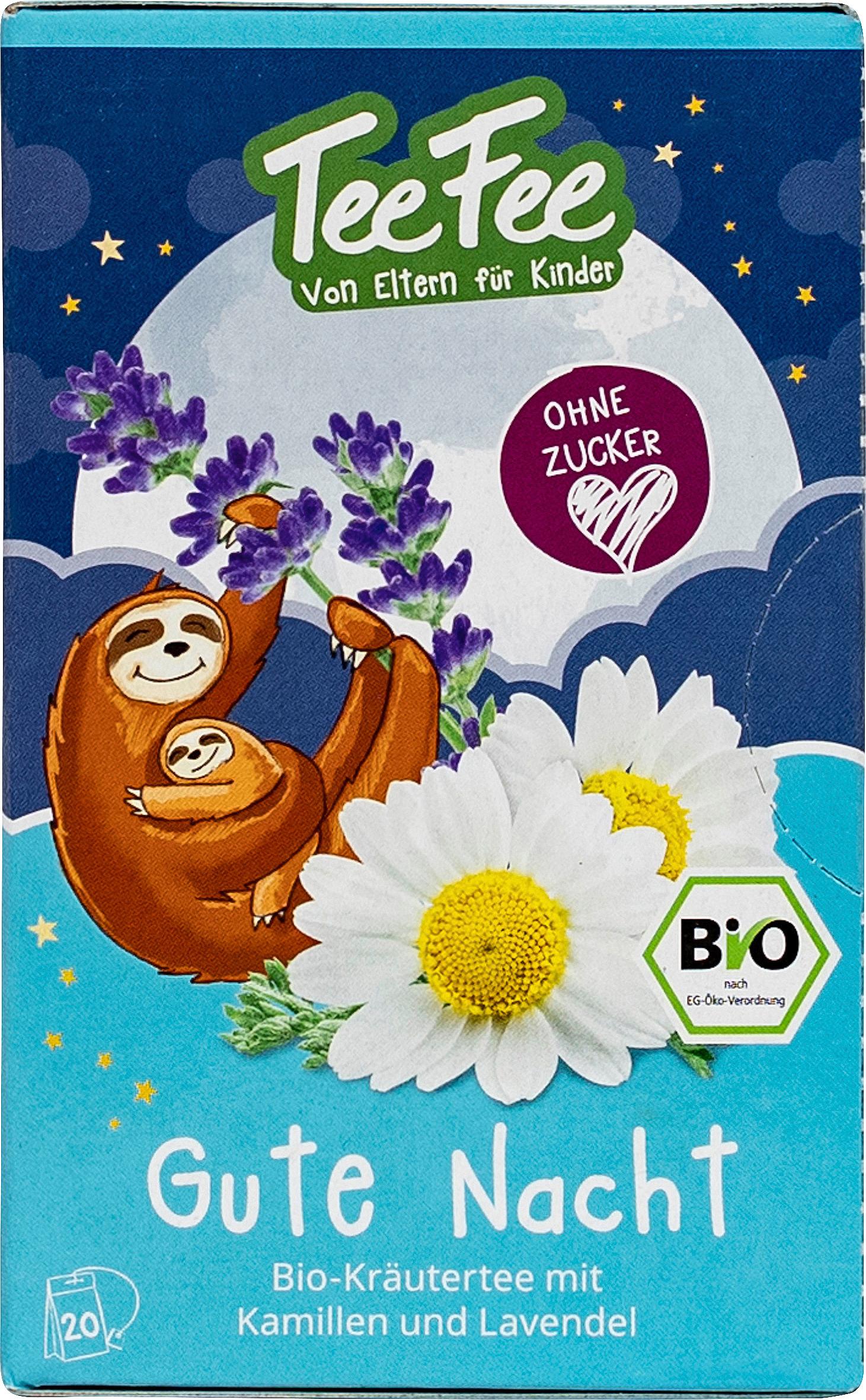 TeeFee Kräutertee Bio Gute Nacht
