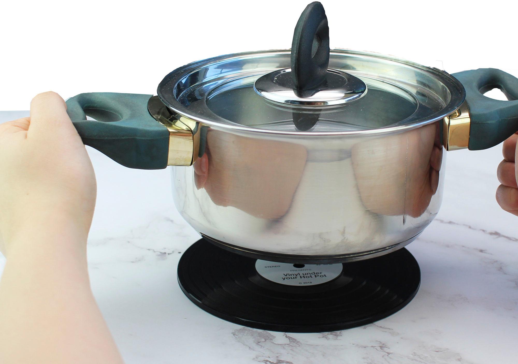 Produktbild Winkee Topf-Untersetzer Schallplatte 2 von 2