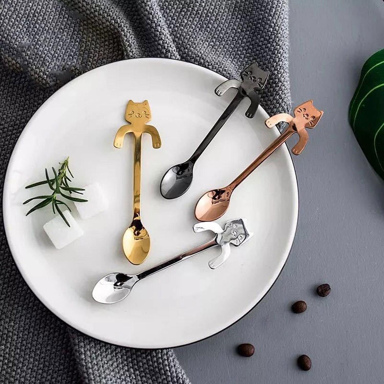 Produktbild Winkee Kaffeelöffel Set Kätzchen 4-tlg. 3 von 3