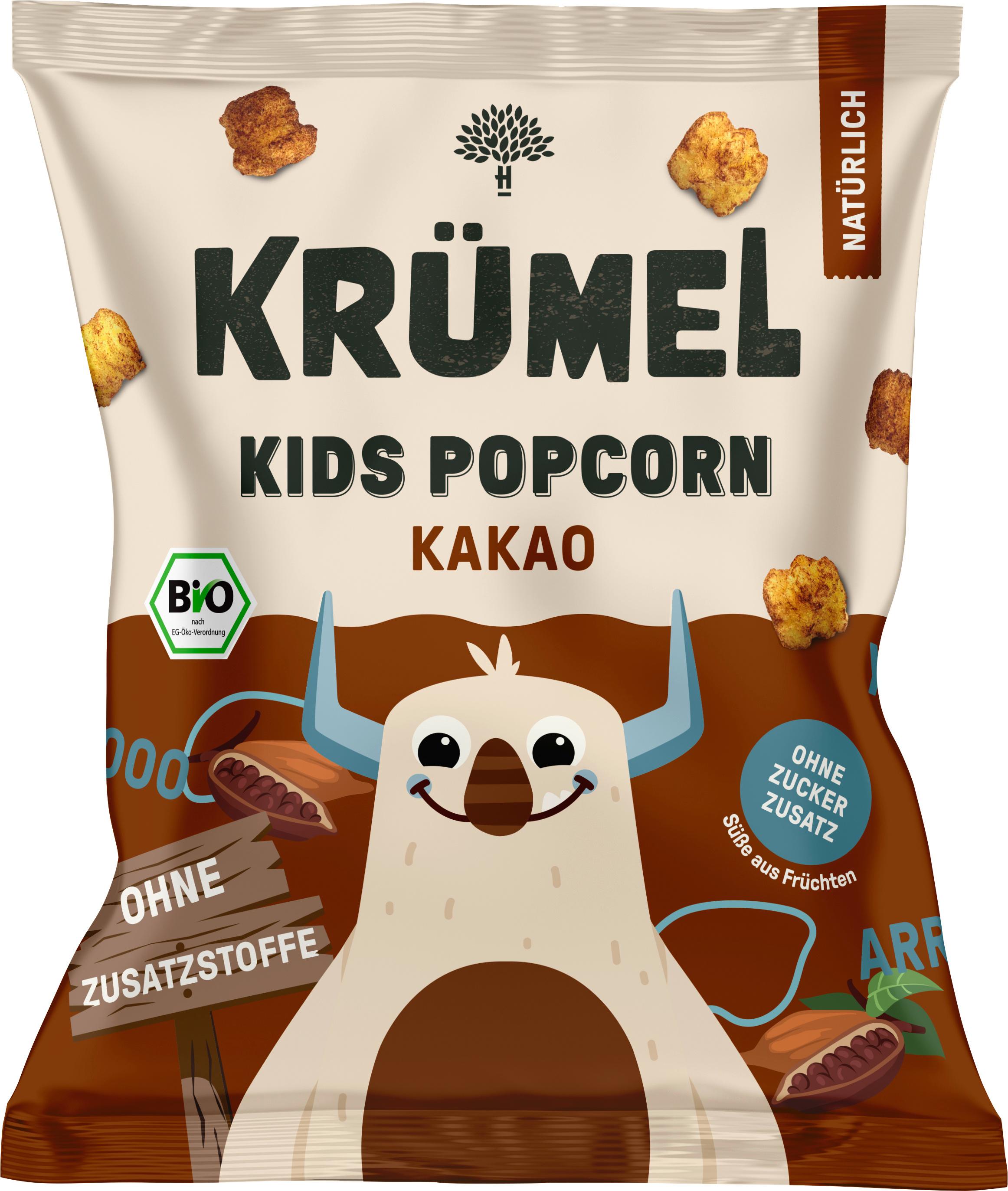 Krümel Bio Kids Popcorn Kakao