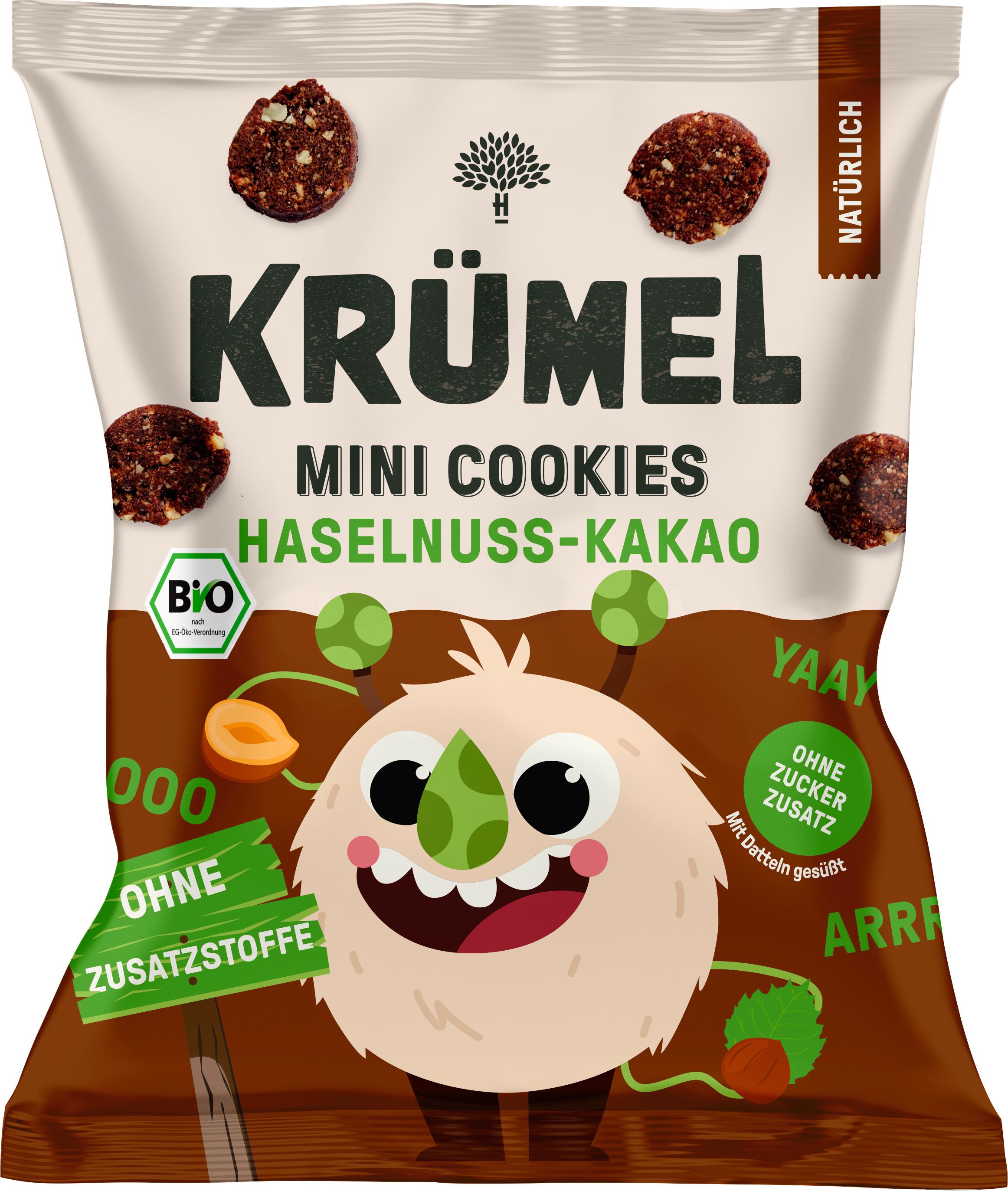 Krümel Bio Soft Cookies Haselnuss Kakao