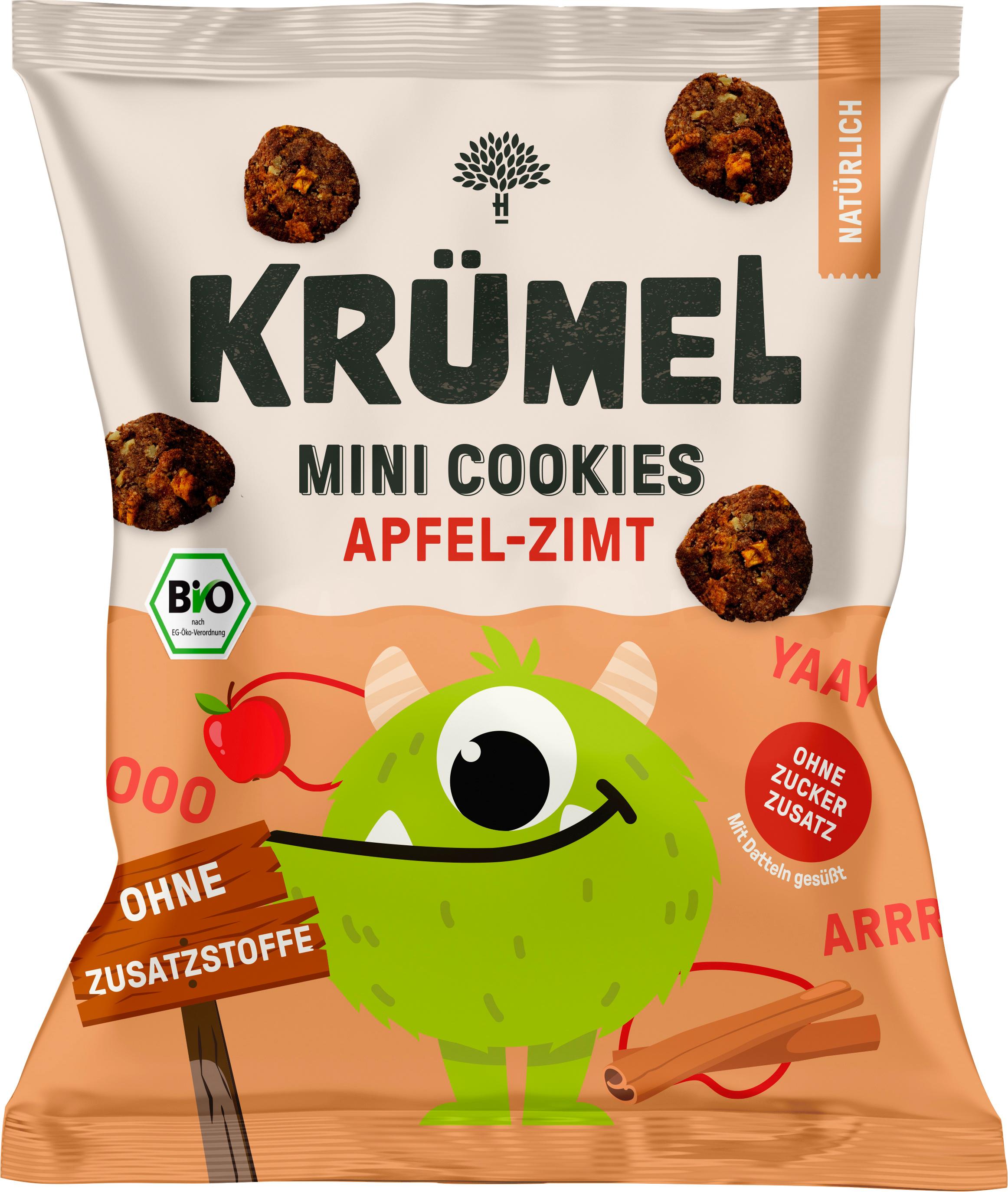 Krümel Bio Soft Cookies Apfel Zimt