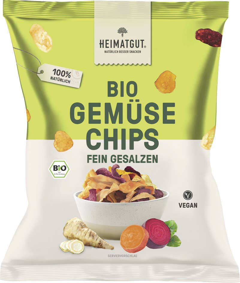 HEIMATGUT Bio Gemüsechips