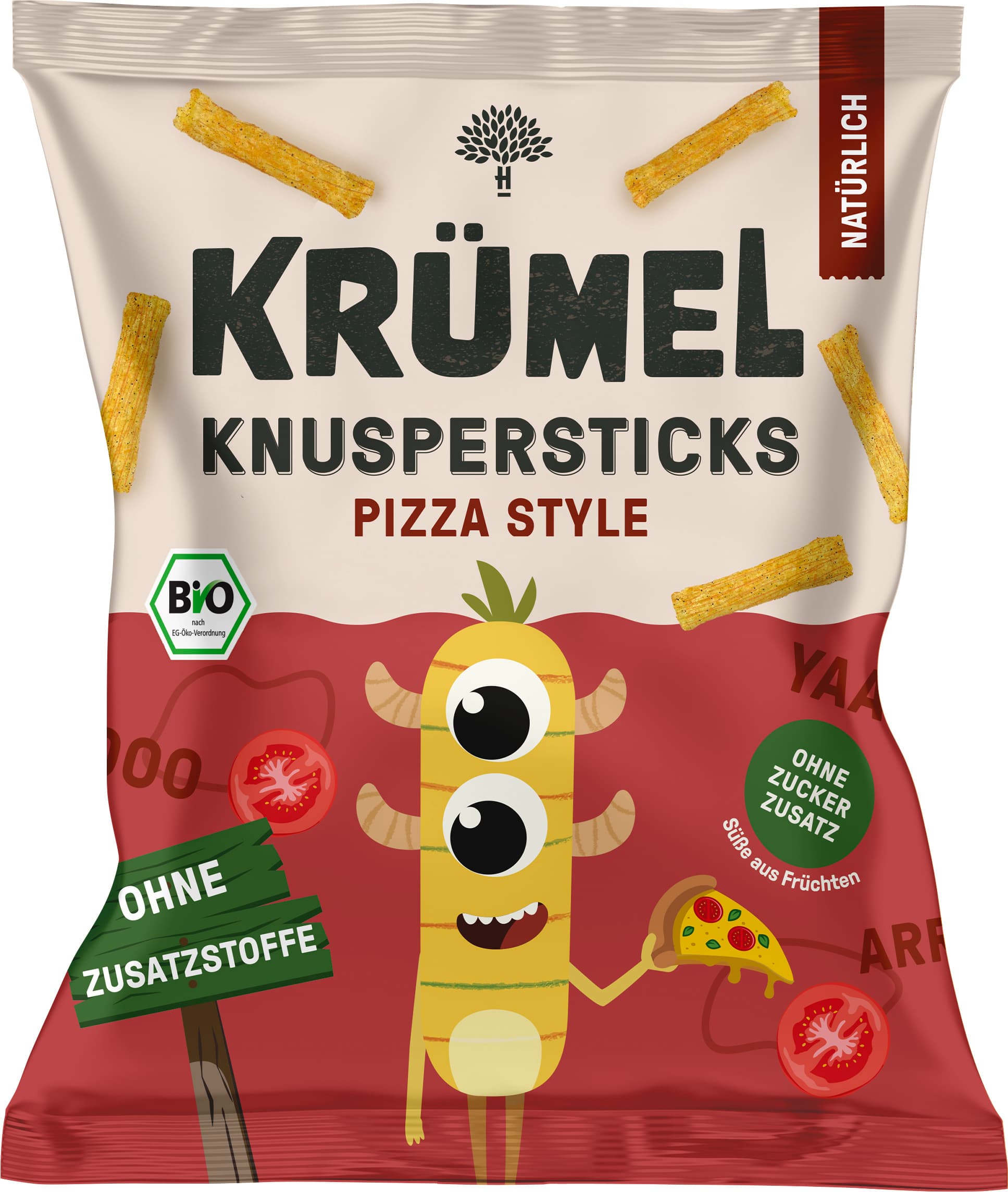 Krümel Knuspersticks Pizza Style