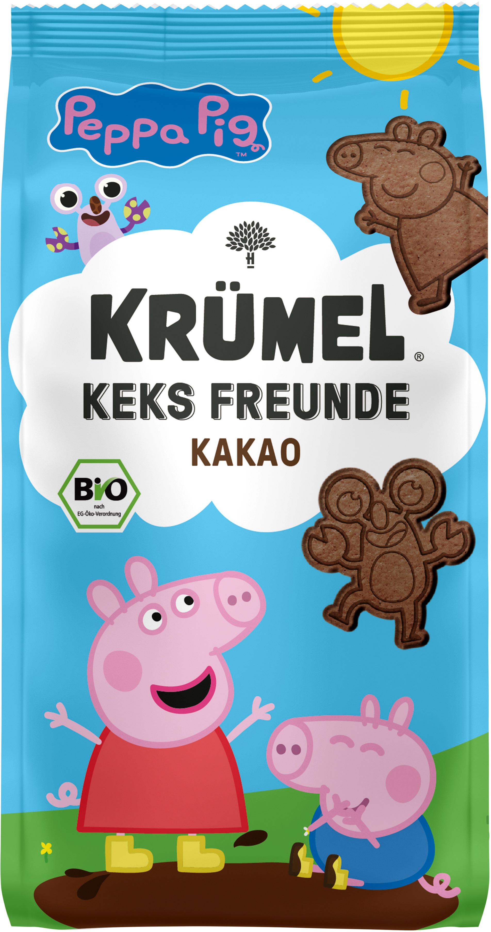 Krümel Bio Kakao Keks Peppa X Krümel