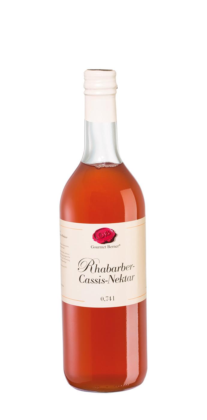 Gourmet Berner Rhabarber Cassis Nektar