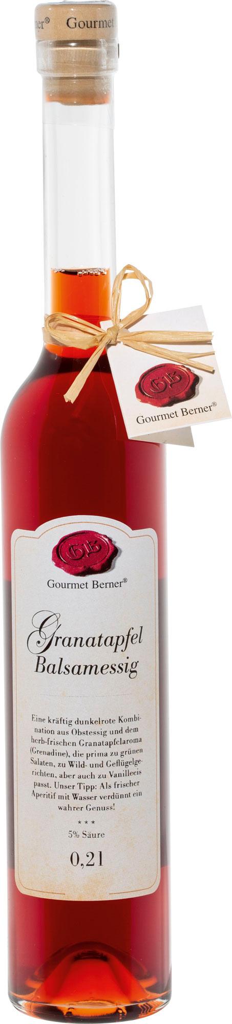 Gourmet Berner Granatapfel Balsamessig