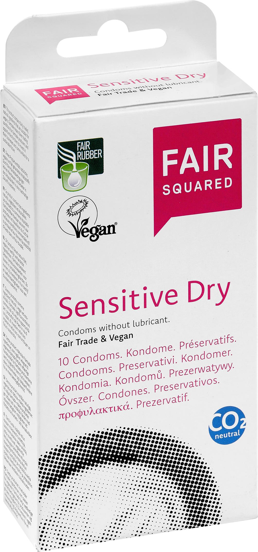 FAIR SQUARED Kondome Sensitive Dry