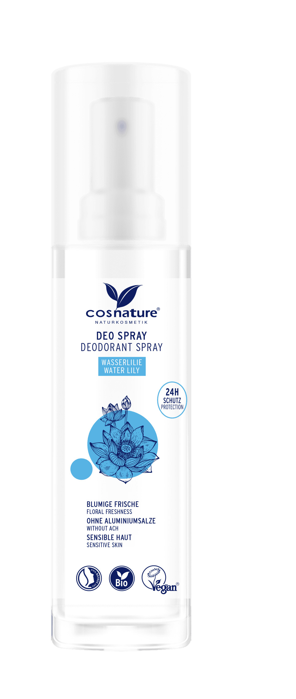 cosnature® Deo Spray Wasserlilie
