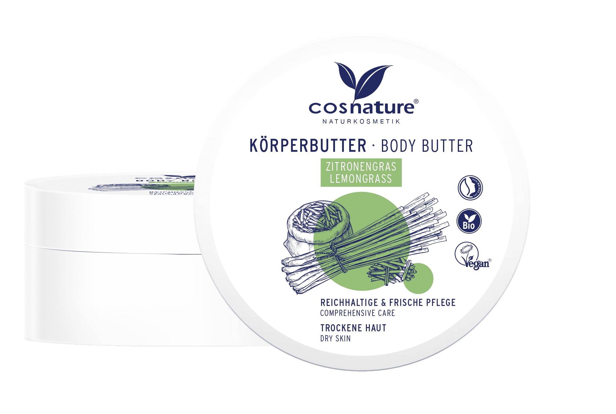 cosnature® Körperbutter Zitronengras