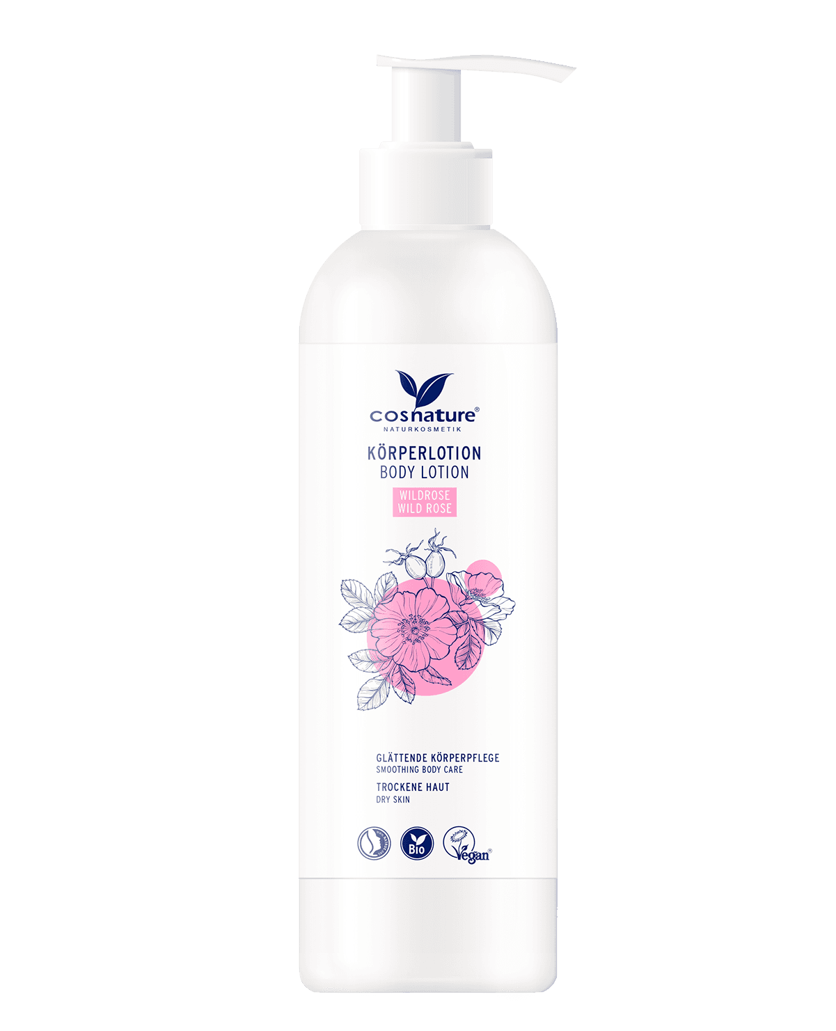 cosnature® Körperlotion Wildrose