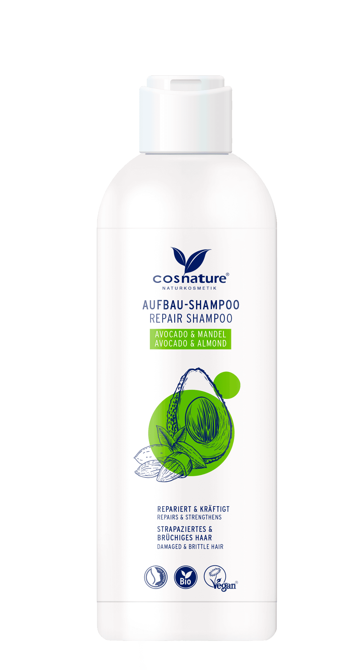 cosnature® Aufbau-Shampoo Avocado & Mandel