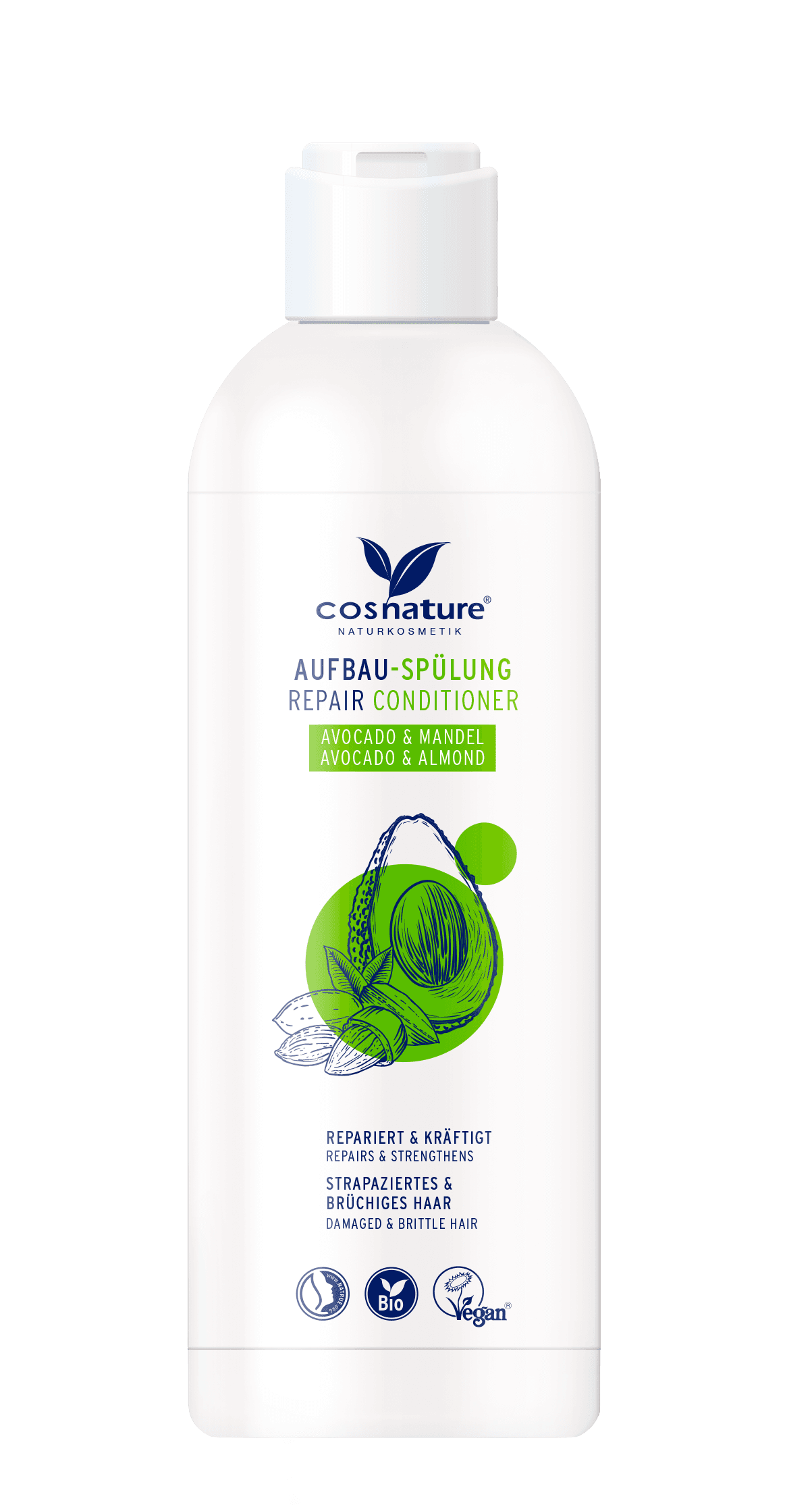 cosnature® Aufbau-Spülung Avocado & Mandel