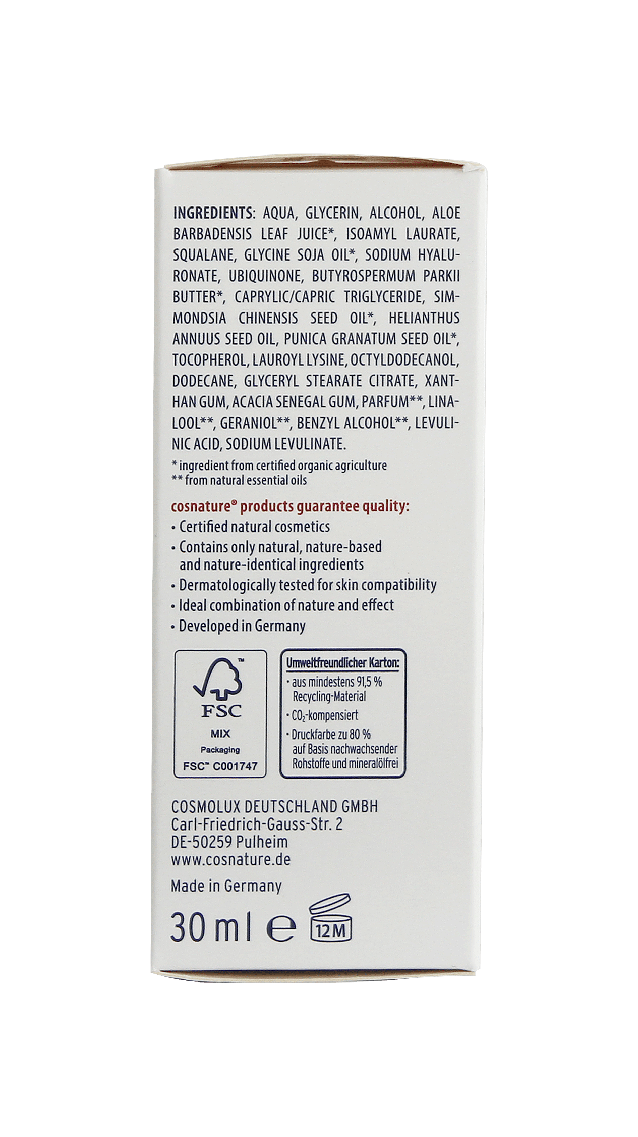 Produktbild cosnature® Anti Aging Serum Granatapfel 4 von 6