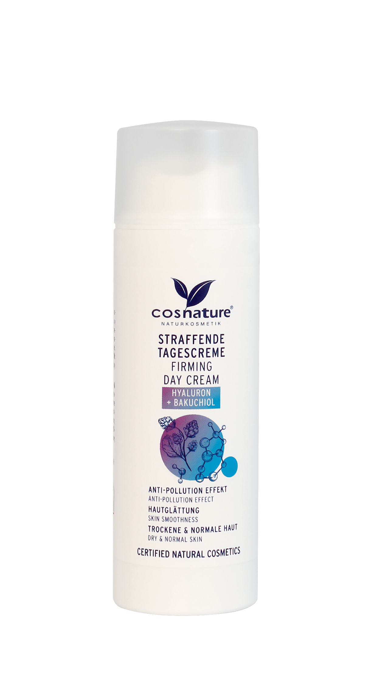 cosnature® Straffende Tagescreme Hyaluron + Bakuchiol