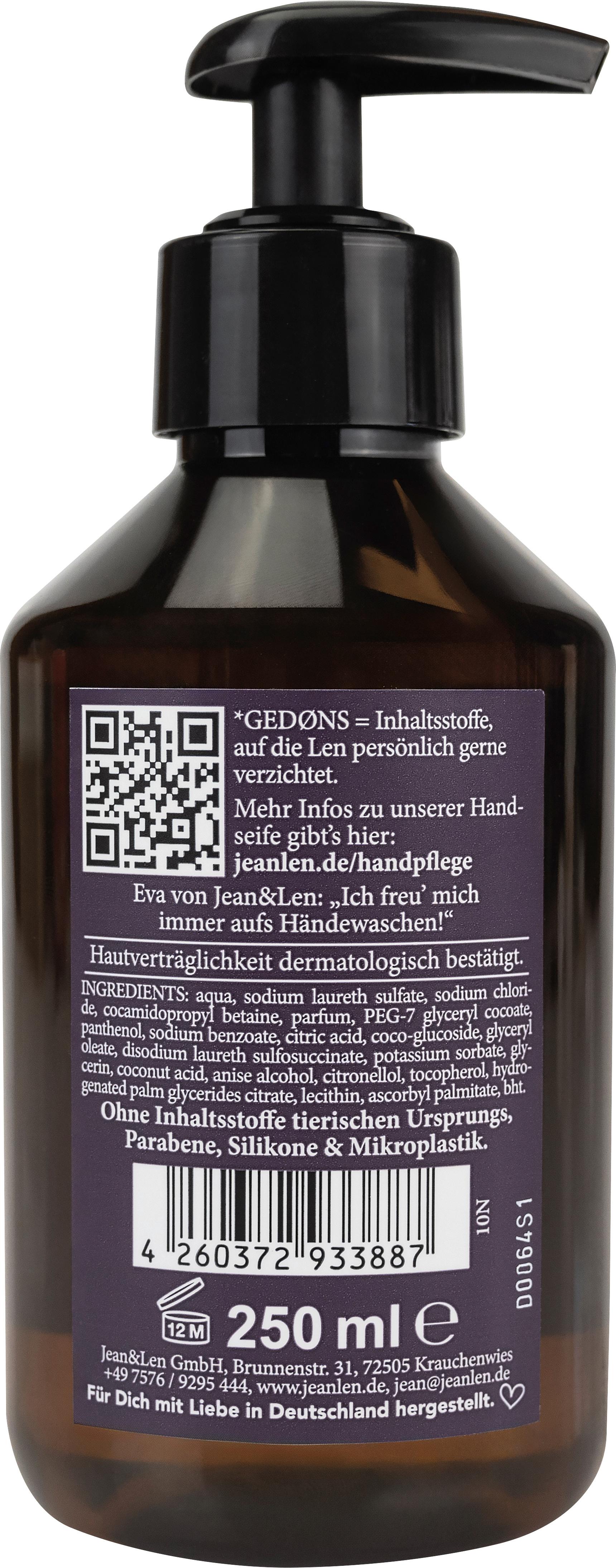 Produktbild Jean&Len Handseife Rhubarb&Raspberry 2 von 3