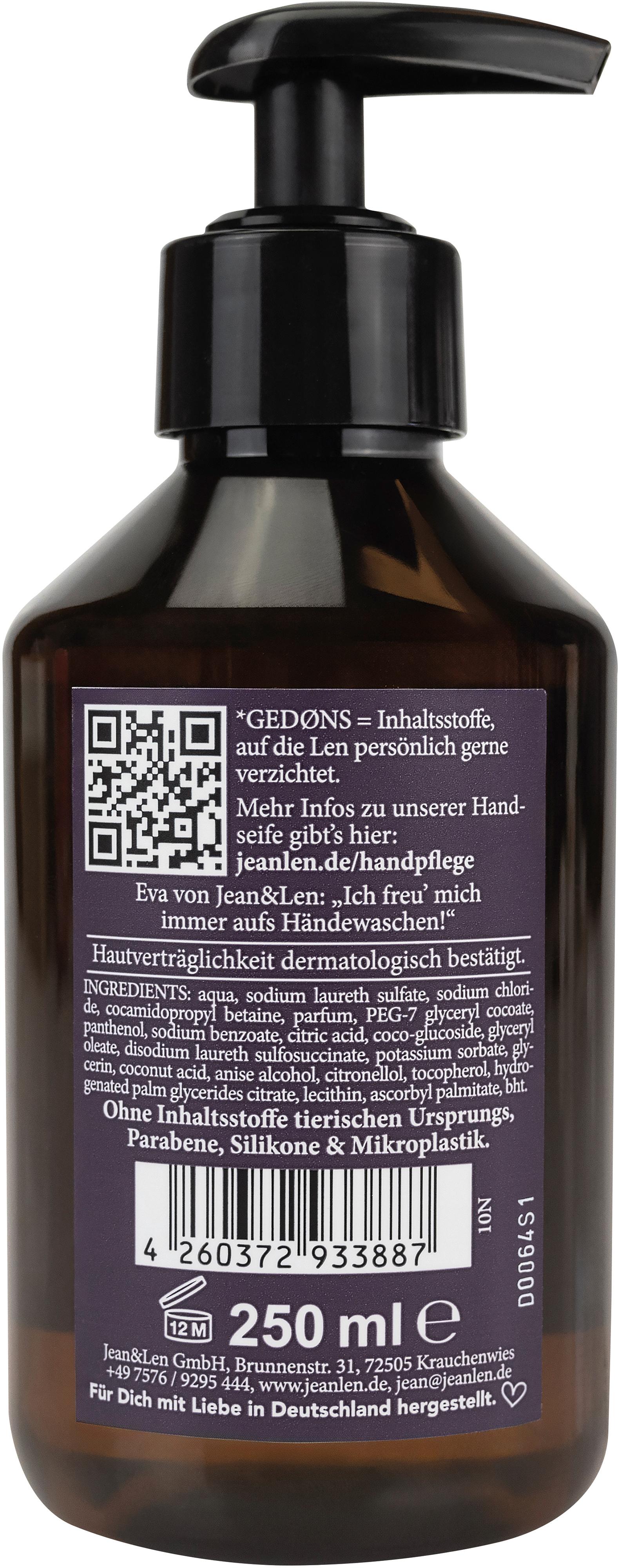 Produktbild Jean&Len Handseife Rhubarb&Raspberry 3 von 3