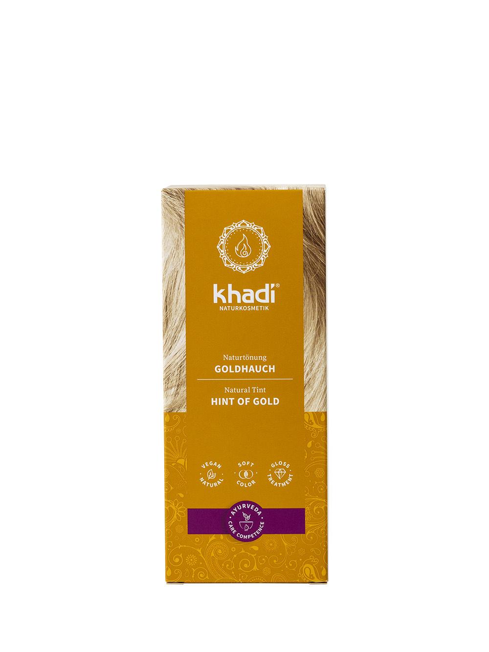 khadi Naturtönung Goldhauch