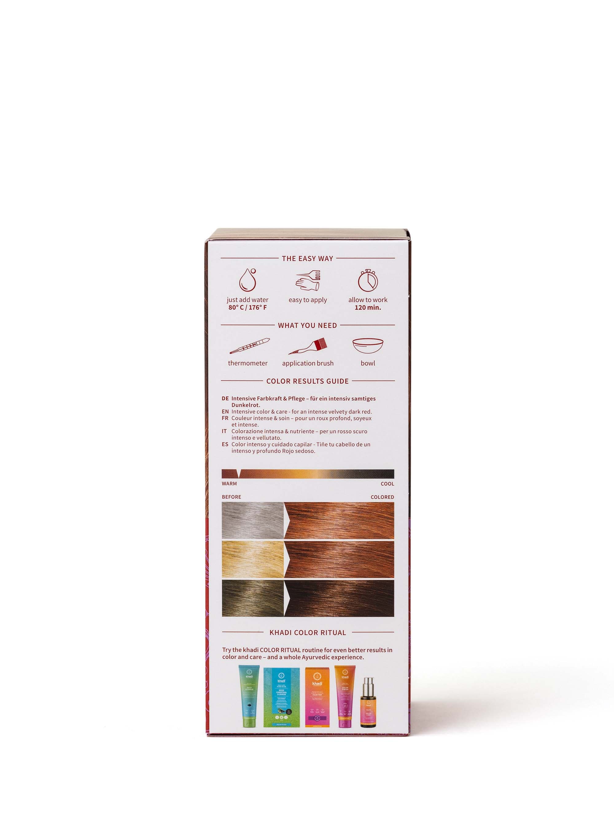 Produktbild khadi Pflanzenhaarfarbe 2 von 2