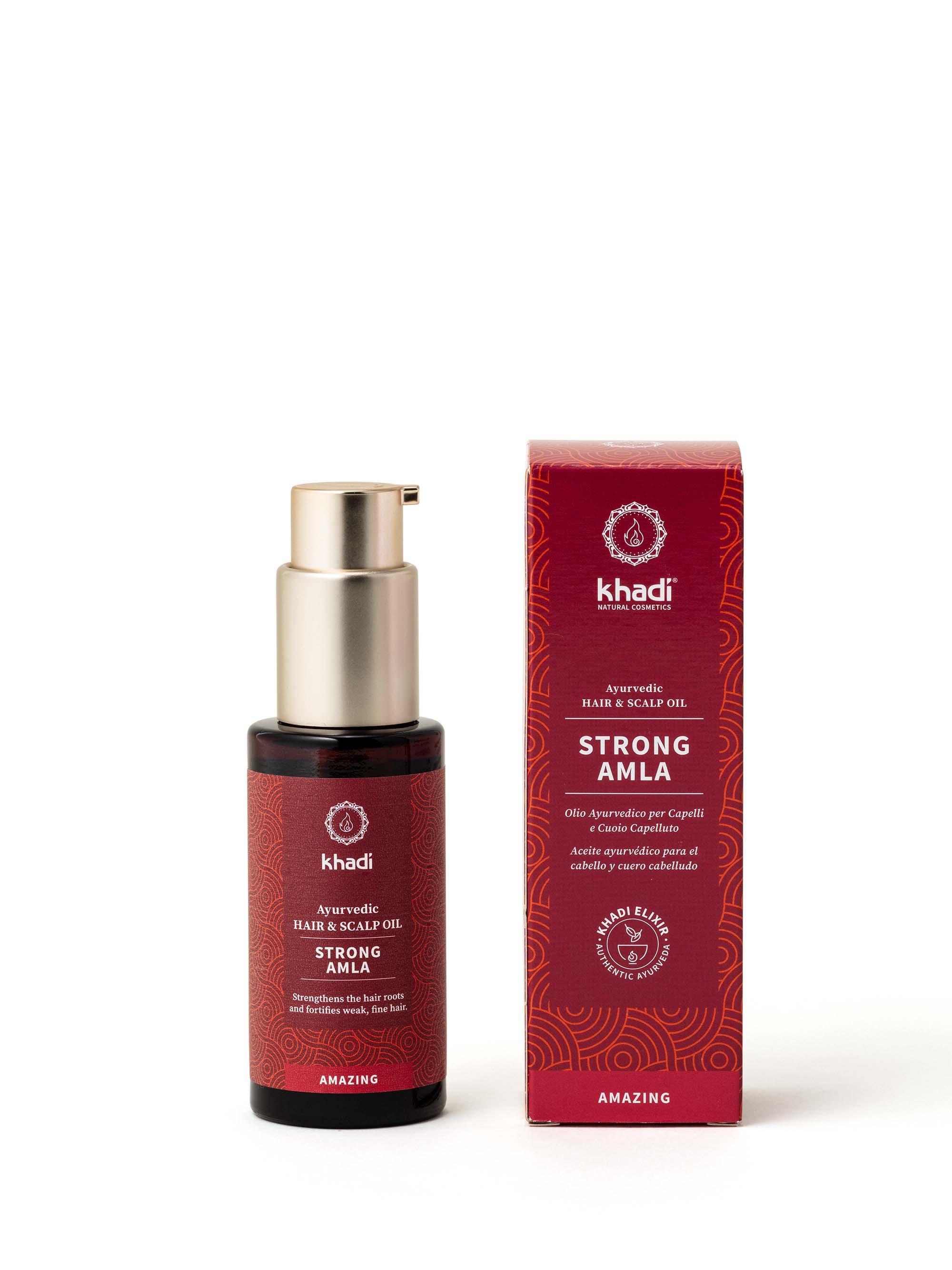Produktbild khadi Ayurvedisches Haaröl STRONG AMLA 2 von 3