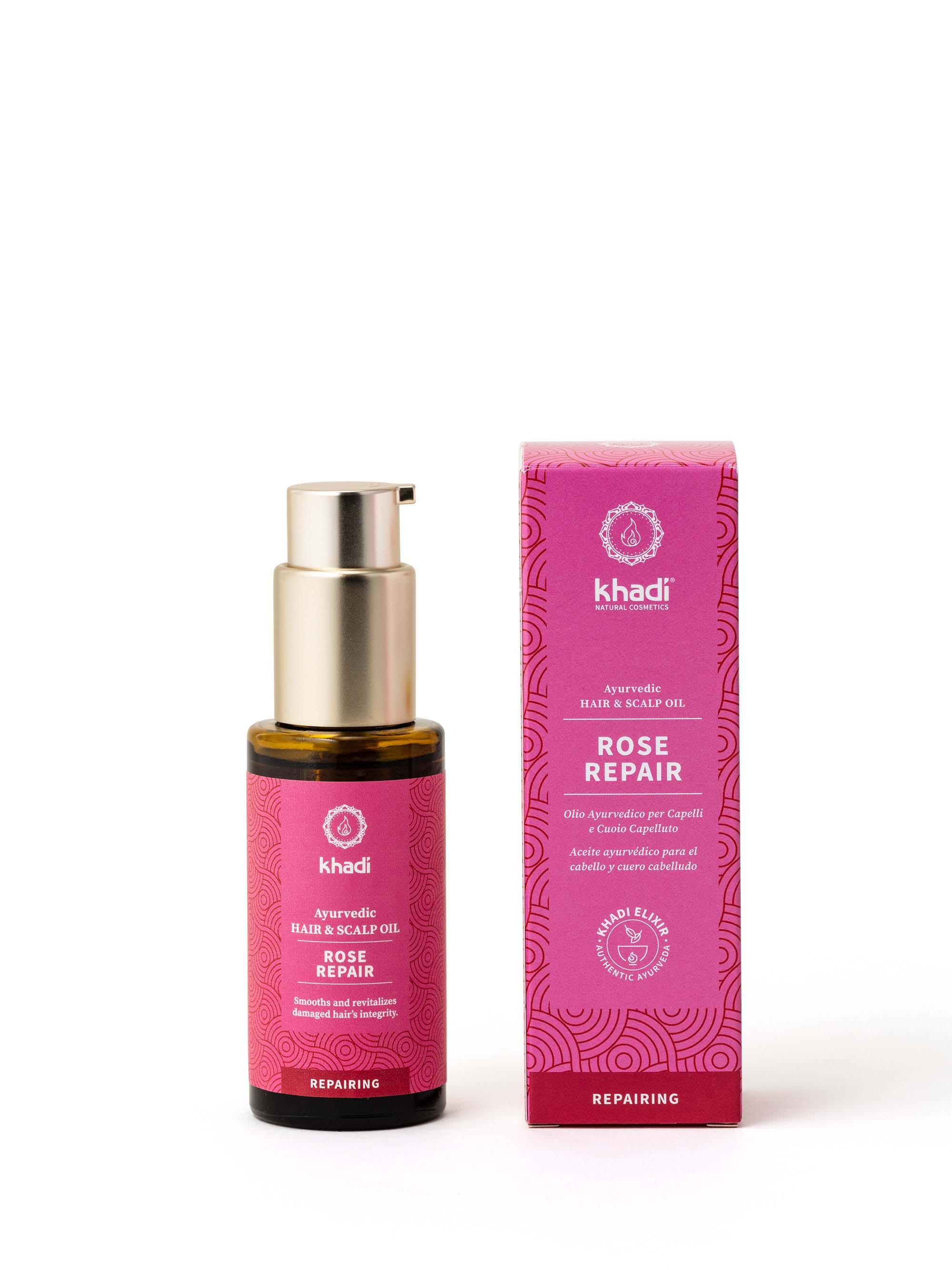 Produktbild khadi Ayurvedisches Haaröl Rose Repair 2 von 3