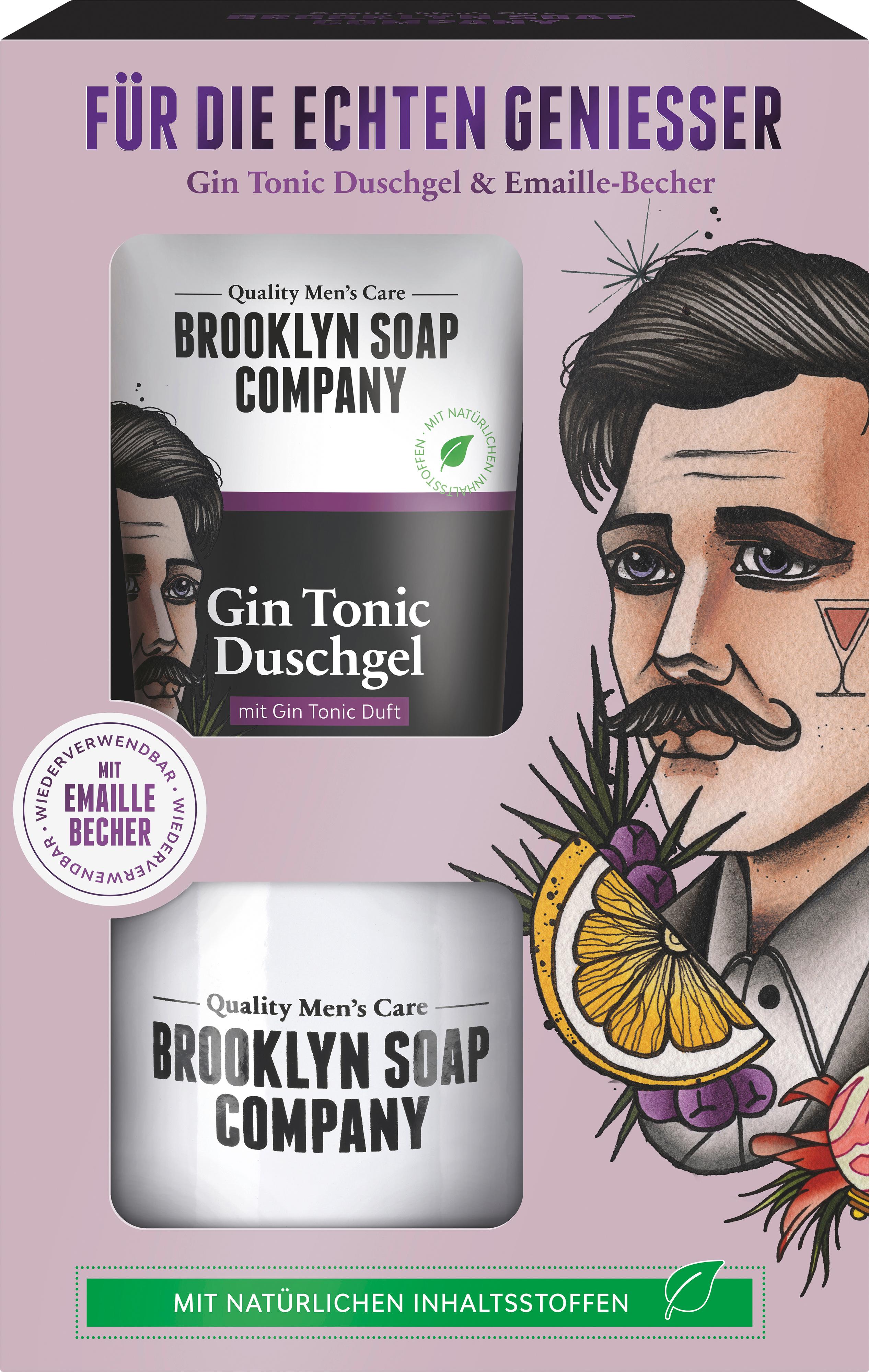 BROOKLYN SOAP COMPANY Gin Tonic Mug Geschenkpackung