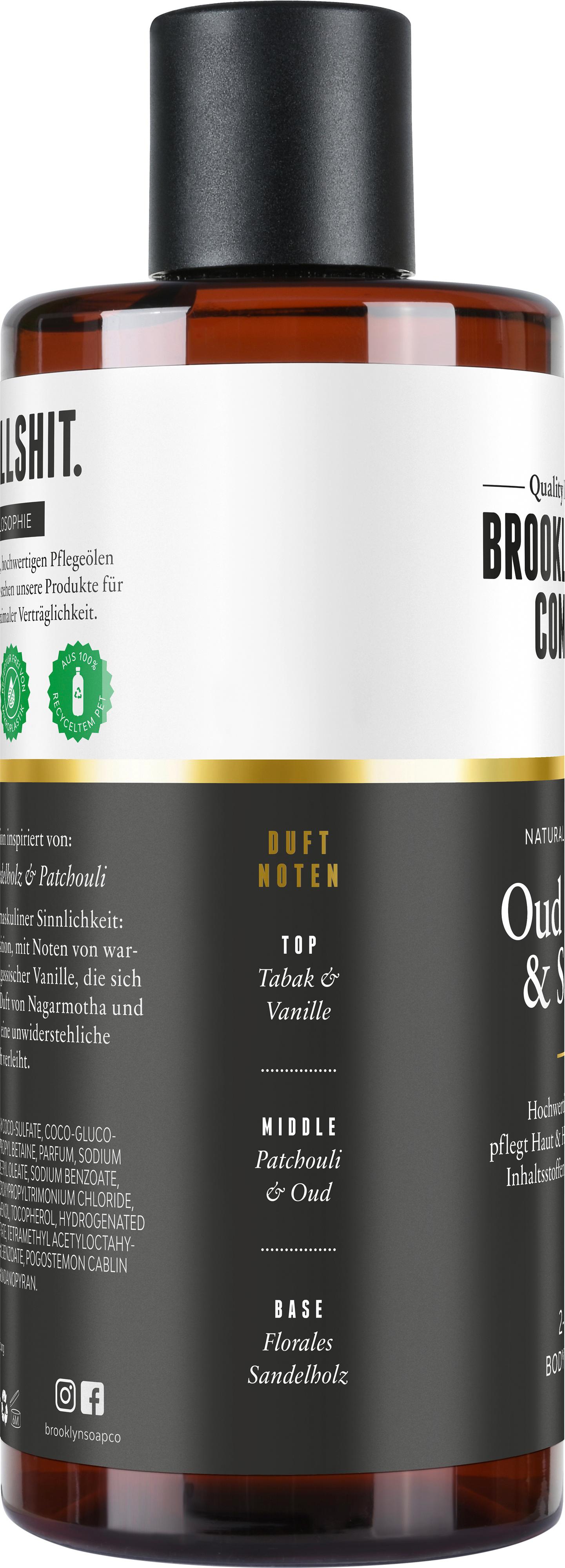 Produktbild BROOKLYN SOAP COMPANY Oud Wood&Santal Duschgel 3 von 3