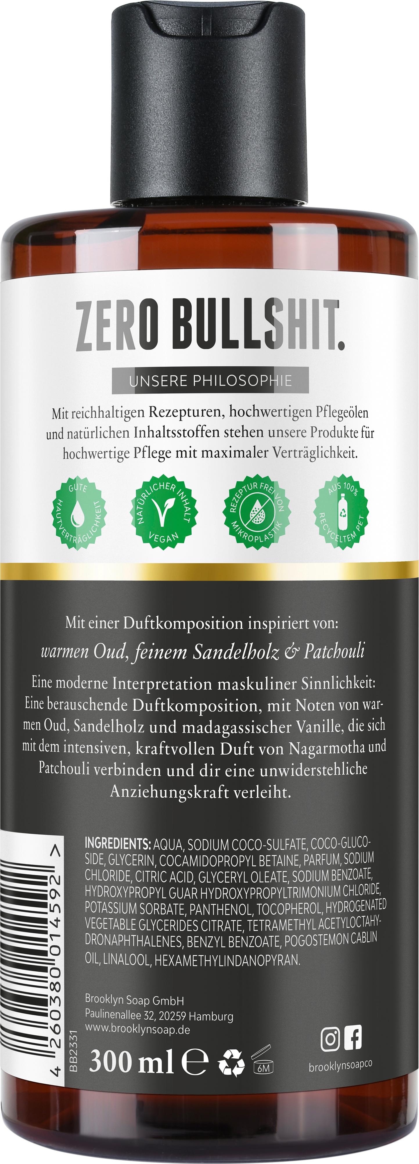 Produktbild BROOKLYN SOAP COMPANY Oud Wood&Santal Duschgel 2 von 3
