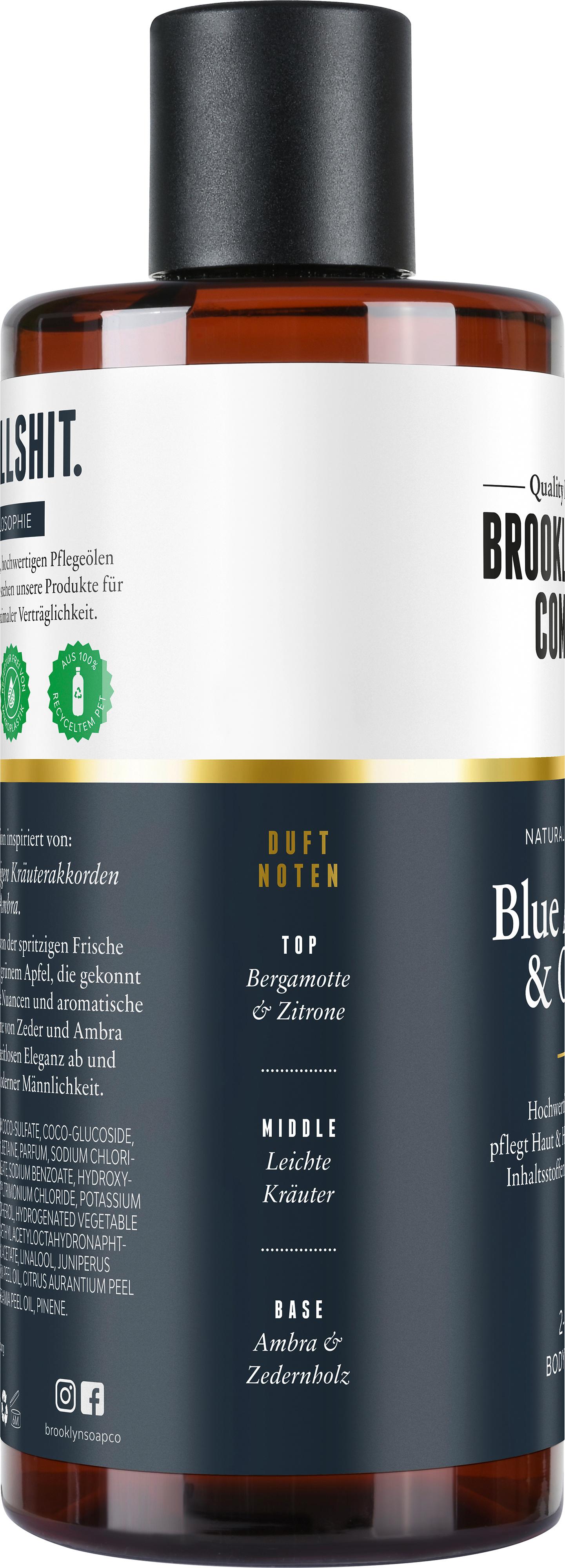 Produktbild BROOKLYN SOAP COMPANY Blue Amber&Cedar Duschgel 3 von 3