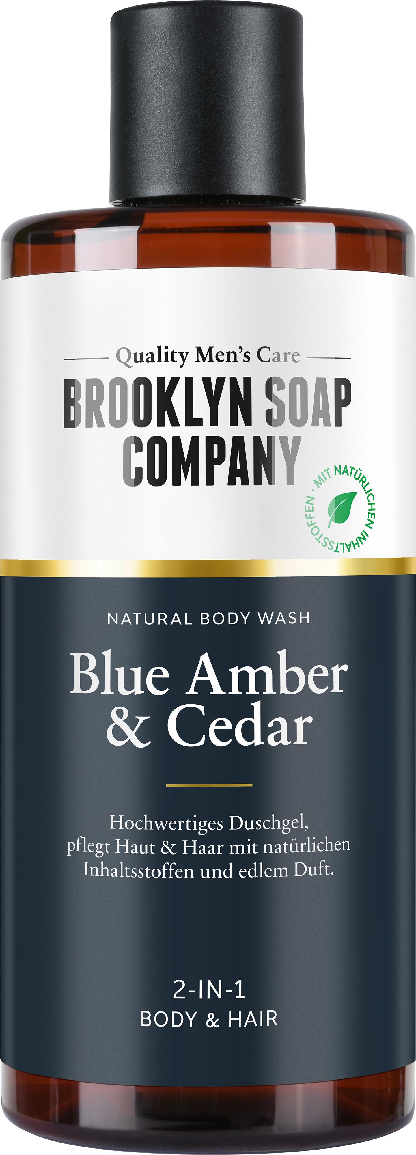 BROOKLYN SOAP COMPANY Blue Amber&Cedar Duschgel