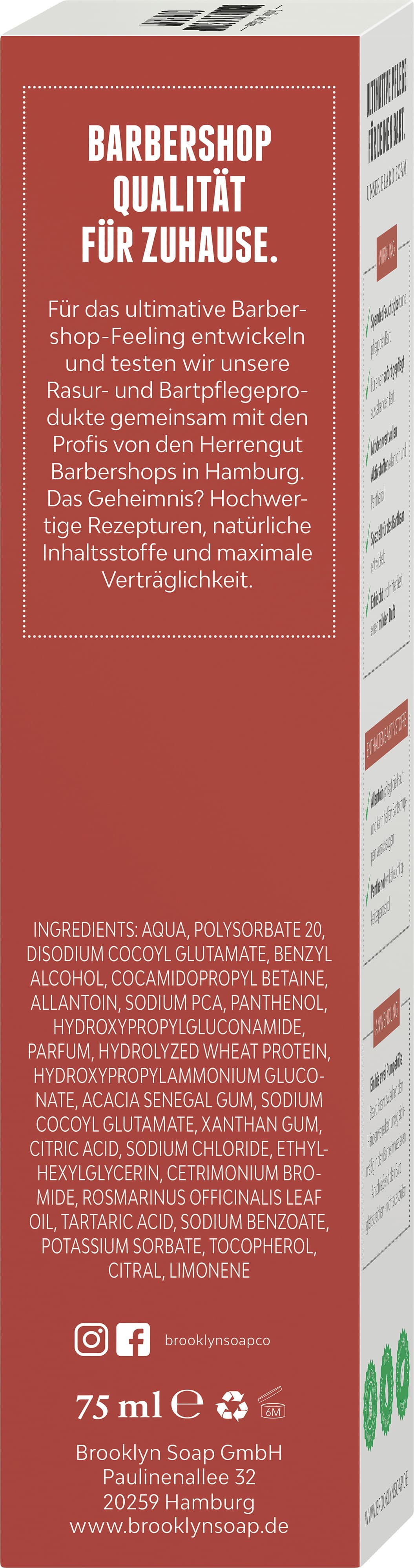 Produktbild BROOKLYN SOAP COMPANY Styling Foam 3 von 6
