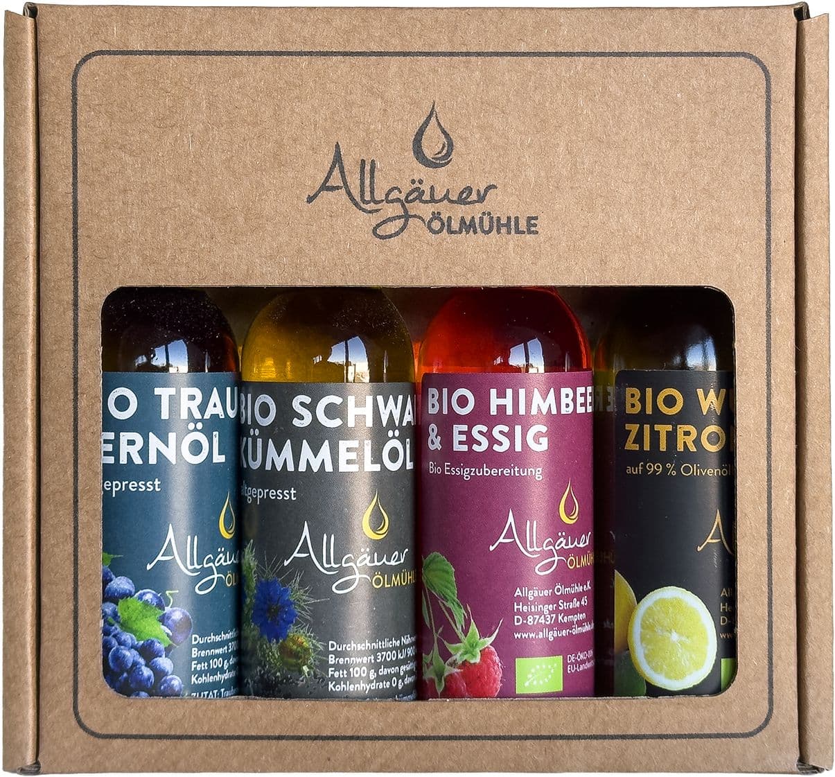 Allgäuer Ölmühle Bio Genießerbox 