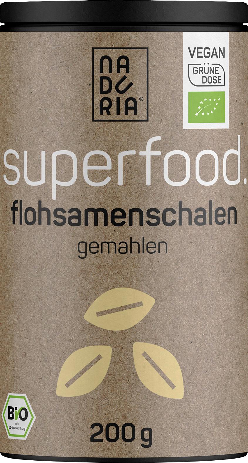 NADURIA Bio Flohsamenschalen