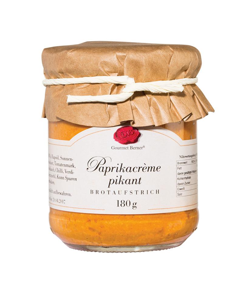 Gourmet Berner Paprikacrème Pikant