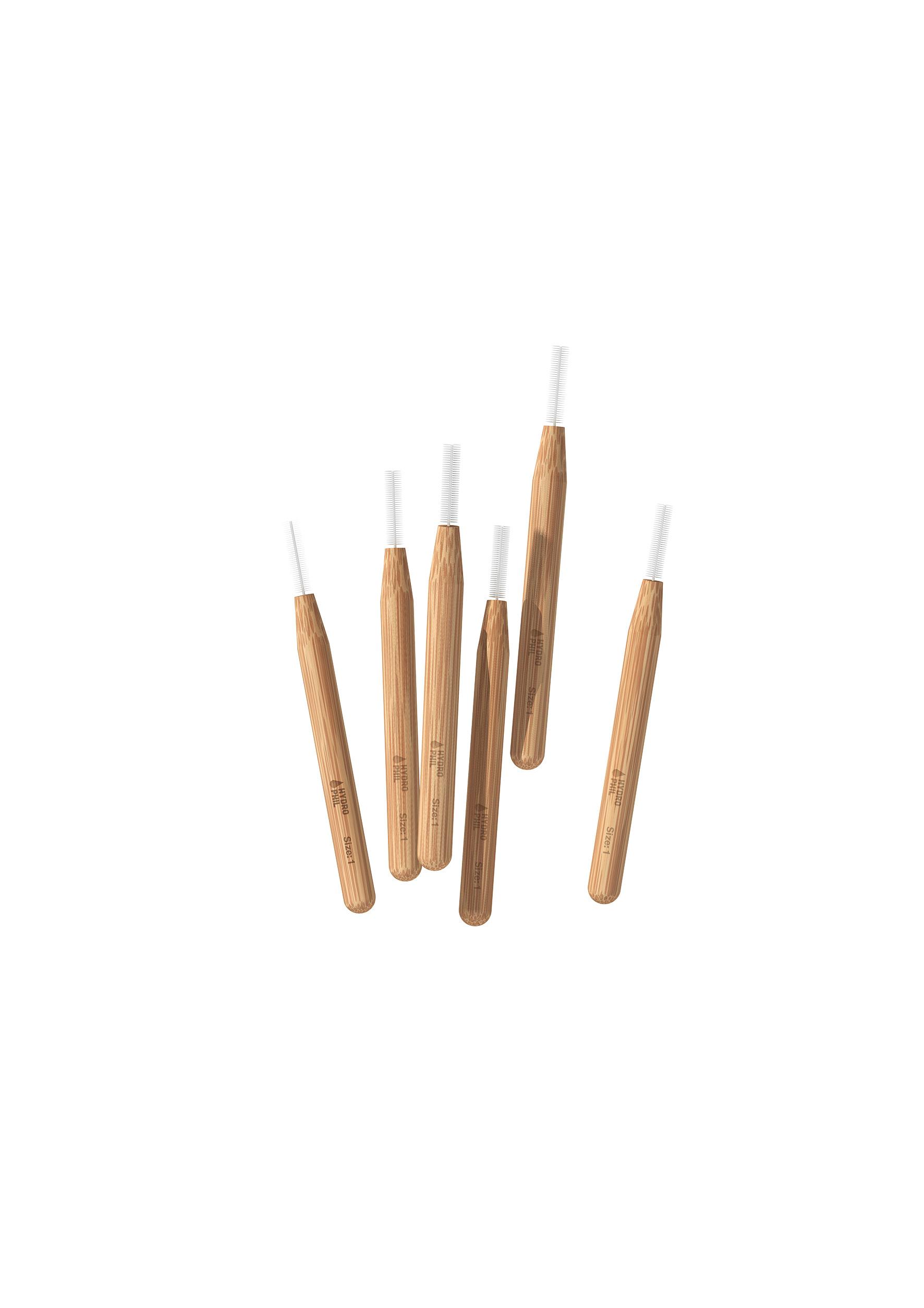 Produktbild HYDROPHIL Interdentalbürsten aus Bambus – Size 1 – 0,45 mm 3 von 3