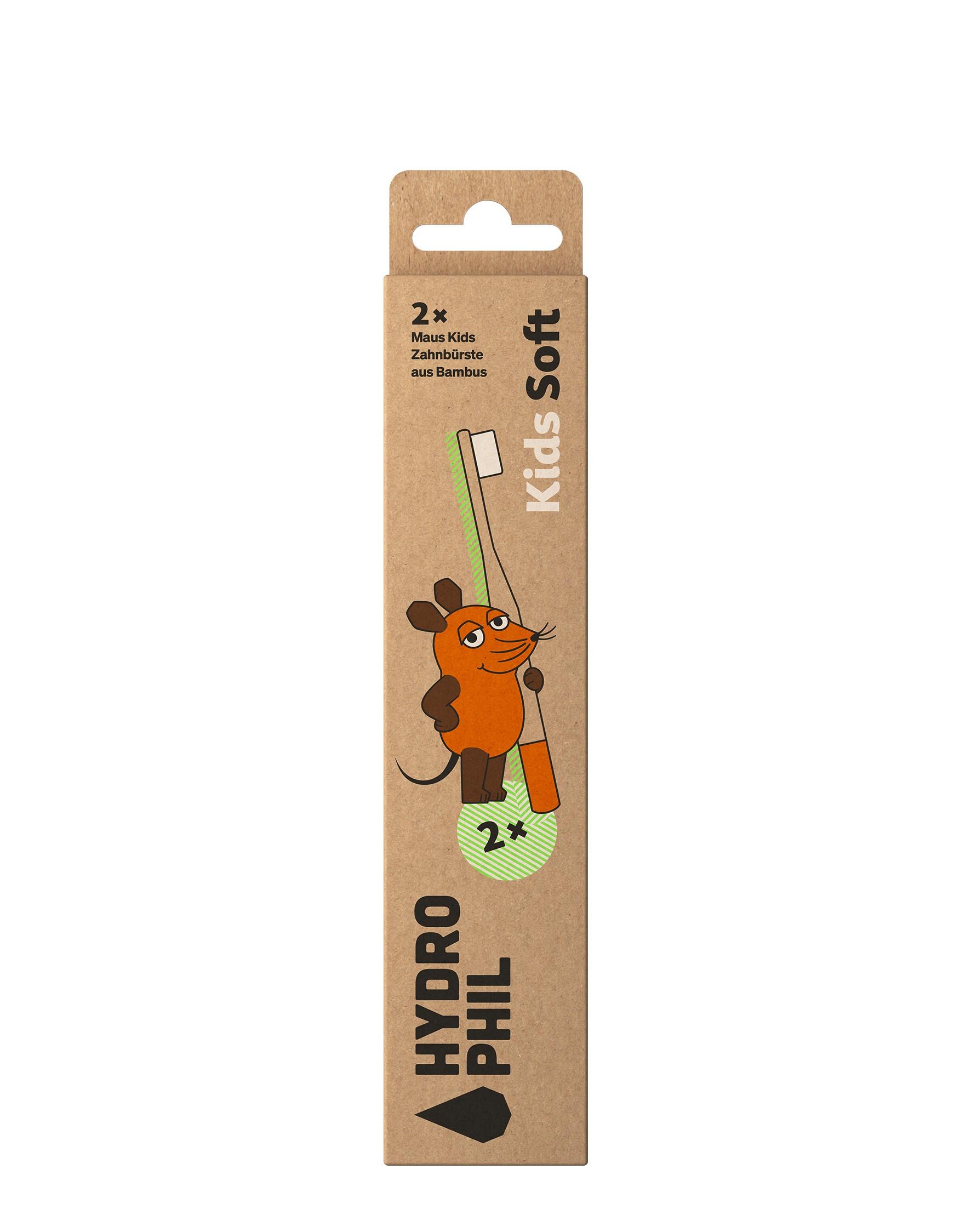 Produktbild HYDROPHIL KIDS Bambuszahnbürste Die Maus 3 von 3