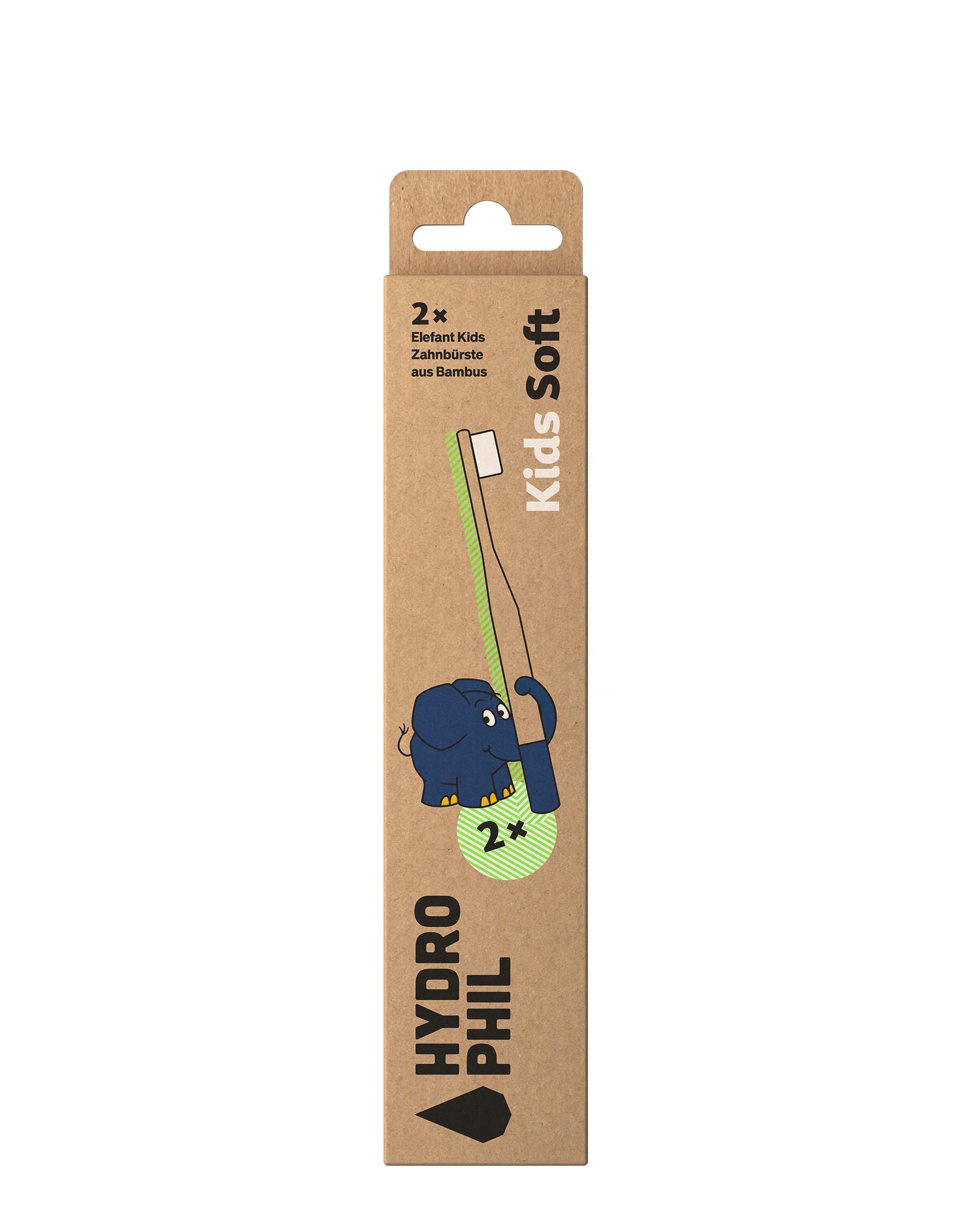 Produktbild HYDROPHIL KIDS Bambuszahnbürste Der Elefant 3 von 3