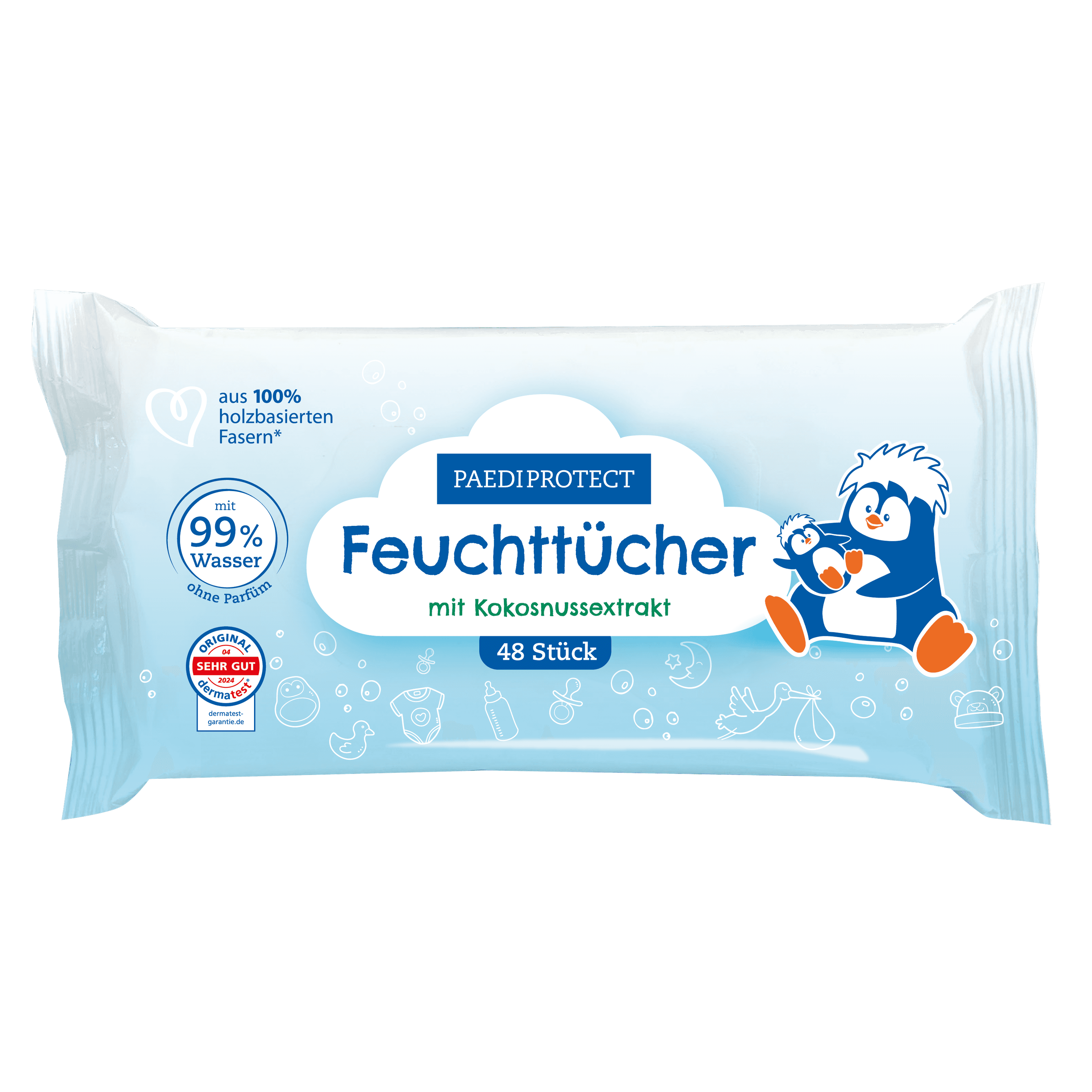 PAEDIPROTECT Feuchttücher