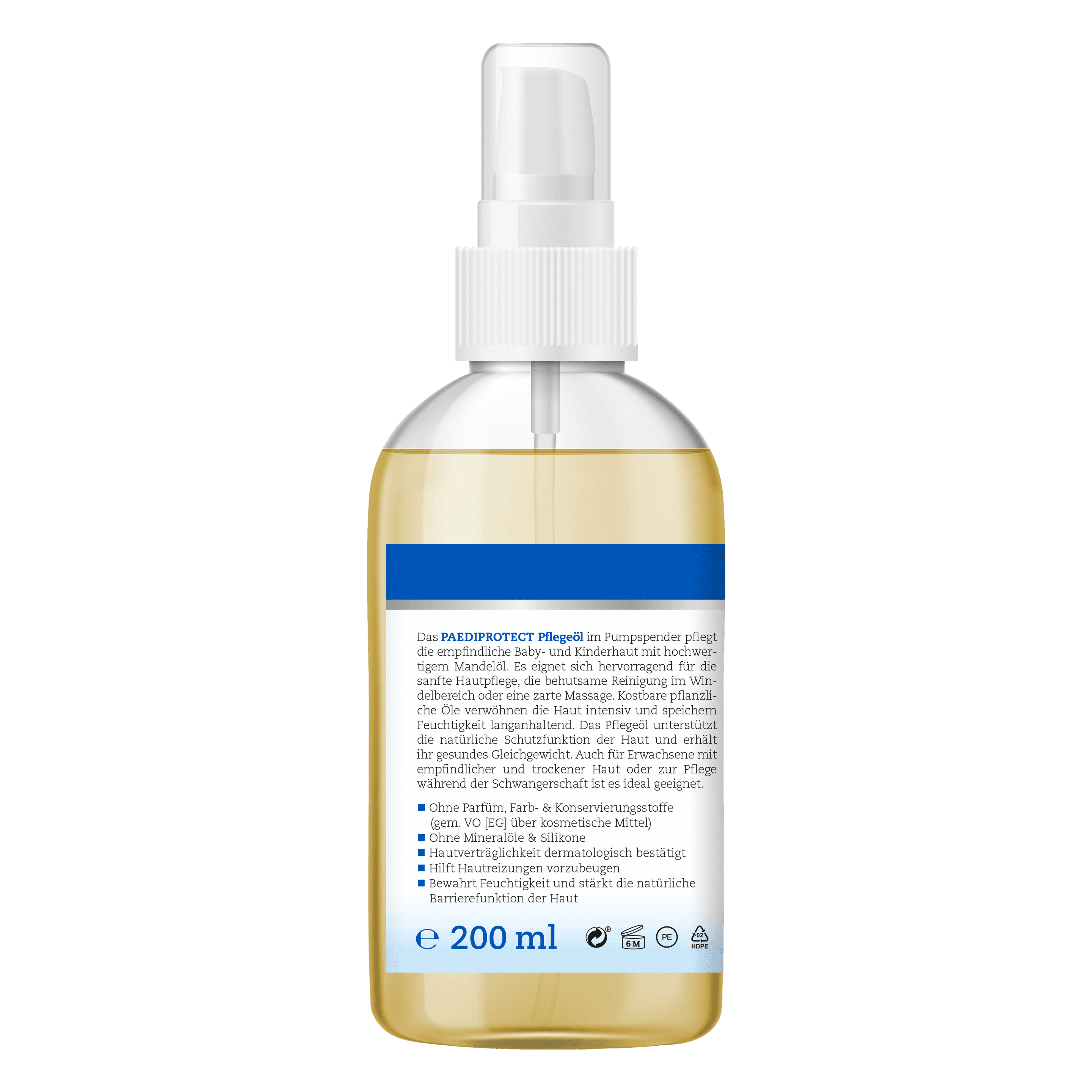 Produktbild PAEDIPROTECT Pflegeöl Pumpflasche 2 von 3