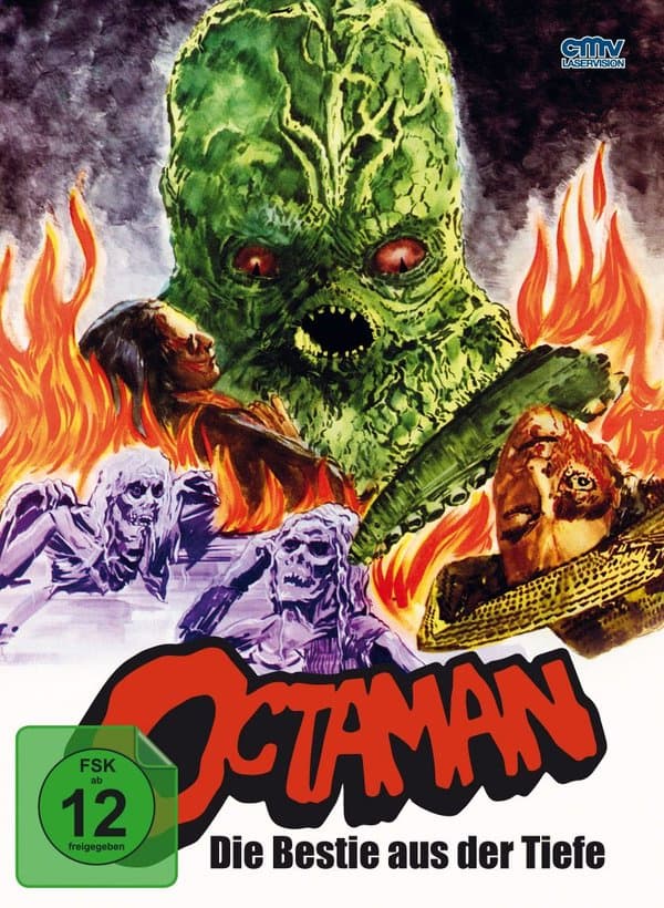 Octaman - Die Bestie aus der Tiefe - Limitiertes Mediabook auf 399 Stück - Cover A  (Blu-ray+DVD)
